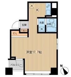 元町・中華街駅 徒歩4分 9階の物件間取画像